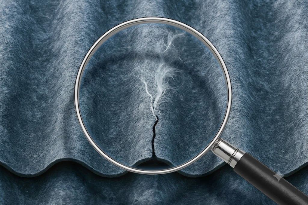 Detección de fibras respirables mediante microscopía de contraste de fases